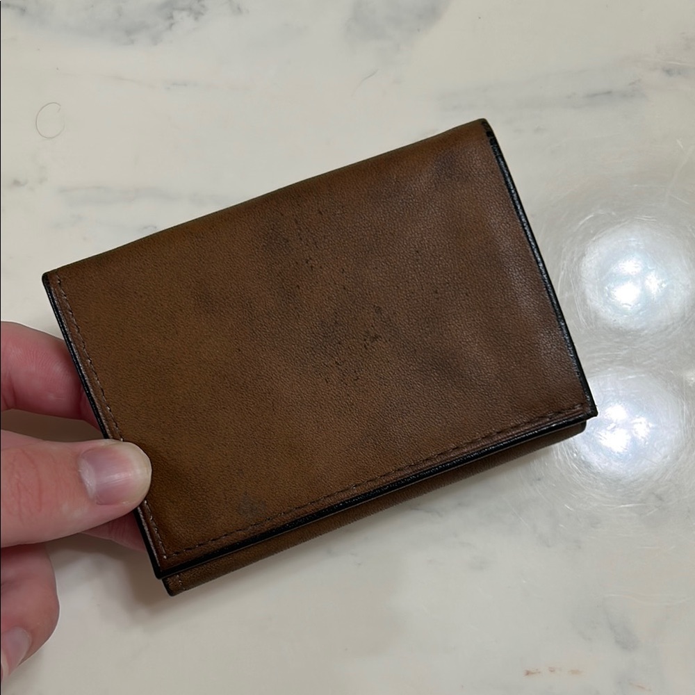 Rolfs Cowhide Brown Leather Wallet